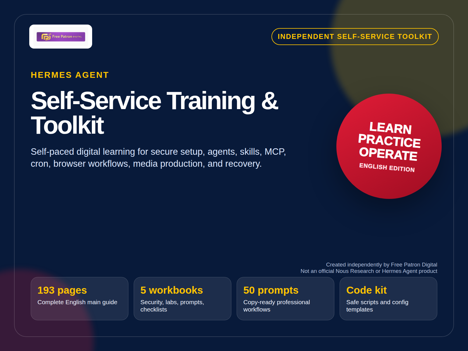 Hermes Agent Self-Service Training & Toolkit cover